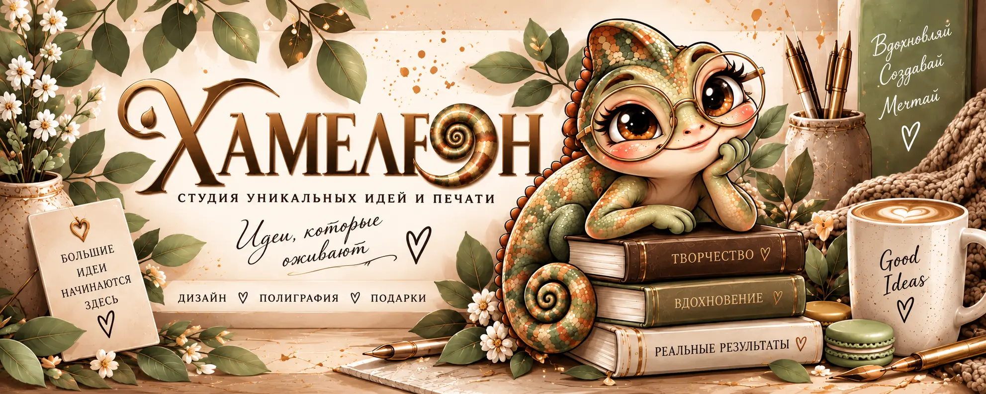 ХАМЕЛЕОН — студия уникальных идей и печати